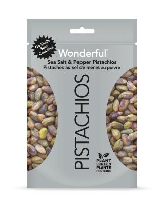 Sea Salt & Pepper Wonderful Pistachios No Shells