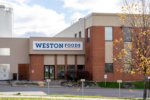 Weston Foods (Weston Bakeries) facility in Brampton, On, Canada.