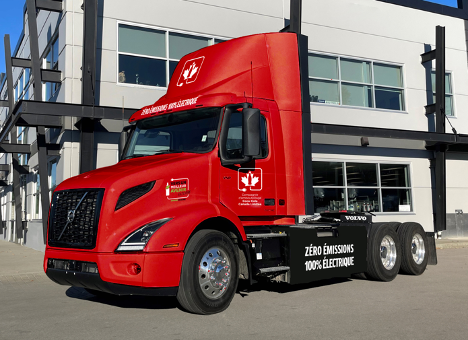 Coca-Cola Canada Bottling Volvo Electric Trucks
