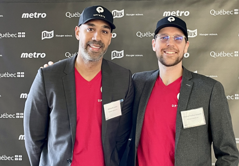Adekambi Laleye (left) and Maxime Paulhus Gosselin (right)