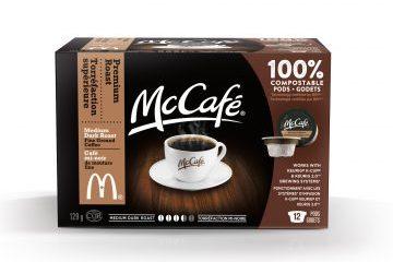launches compostable coffee pods 
