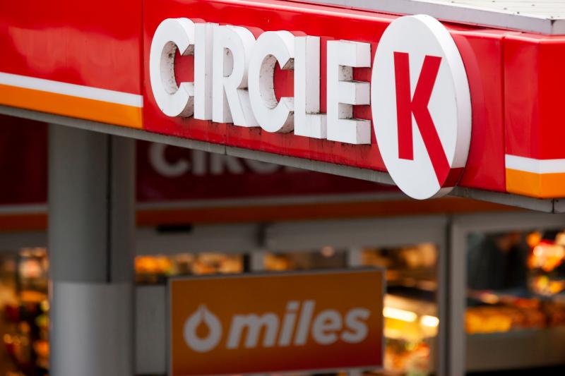 Vilnius/Lithuania March 10, 2019 Circle K Gas Station