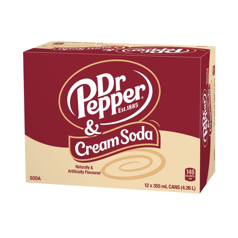 Dr Pepper & Cream Soda Canadian Grocer