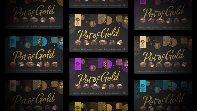 Pot of gold chocolates hotsell