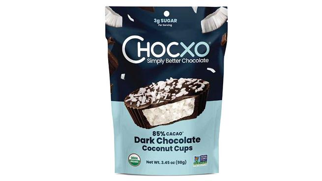 Chocxo Dark Chocolate Coconut Cups | Canadian Grocer