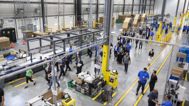 Walmart Canada Opens 100M High Tech Fulfillment Centre In Alberta   Walmart Canada Alberta Facility 2 