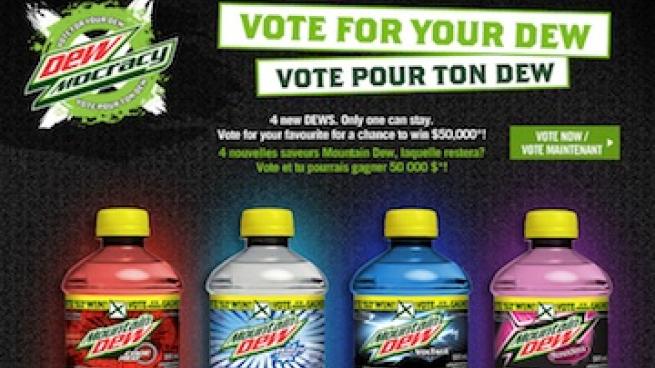Mountain Dew S Popular Social Media Flavour Contest Debuts In Canada Canadian Grocer Mountain Dew S Popular Social Media Flavour Contest Debuts In Canada Canadian Grocer