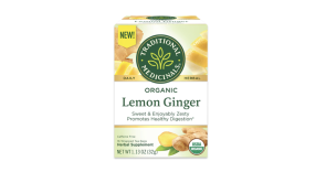 Traditional Medicinals Organic Lemon Ginger Tea